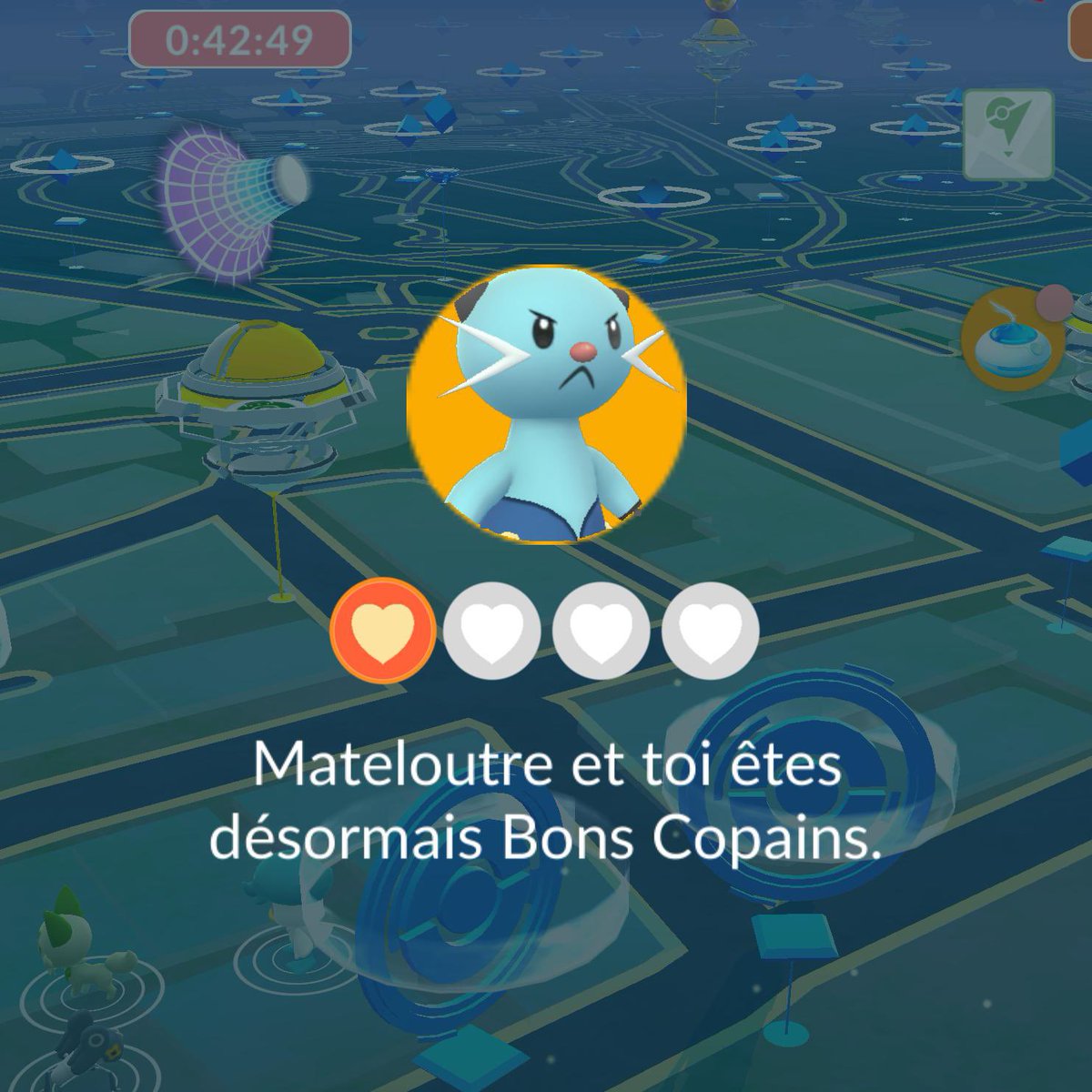 Maurice809's tweet photo. Venez vous amuser avec nous sur Pokémon GO ! https://t.co/g6eOW5YUyE https://t.co/floqGuyWFS