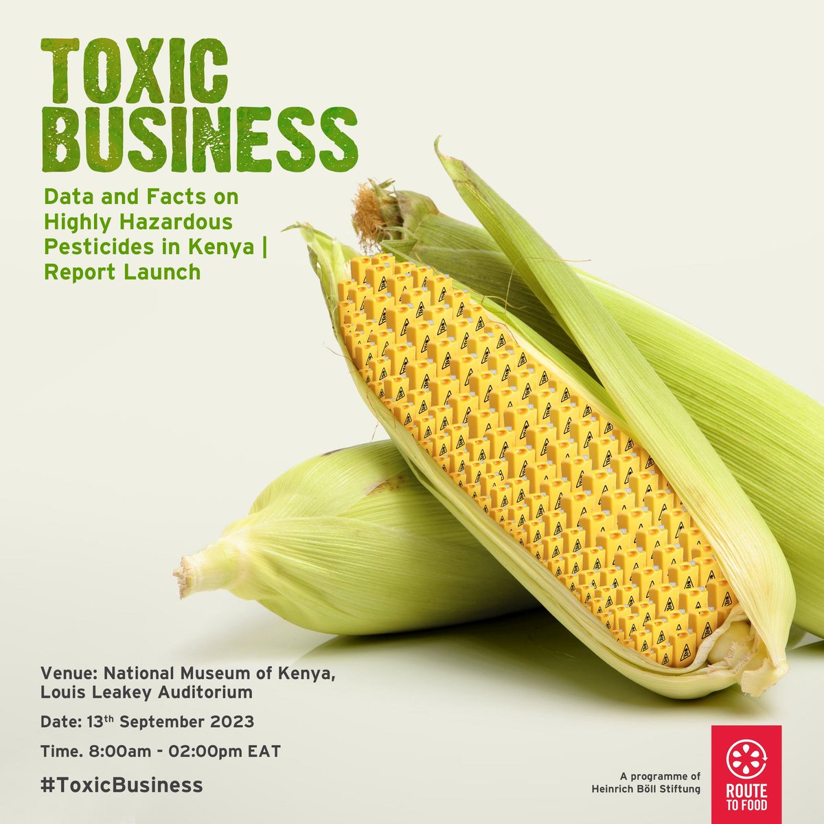 Consumers_Kenya's tweet photo. Date: 13th September 2023
Time: 08:00am -02:00pm EAT
Venue: National Museums of Kenya, Louis Leaky Auditorium

Looking forward to see you. 

#RightTosafeFood is our joint responsibility. 

#ToxicBusiness https://t.co/5JkzYXZvw5