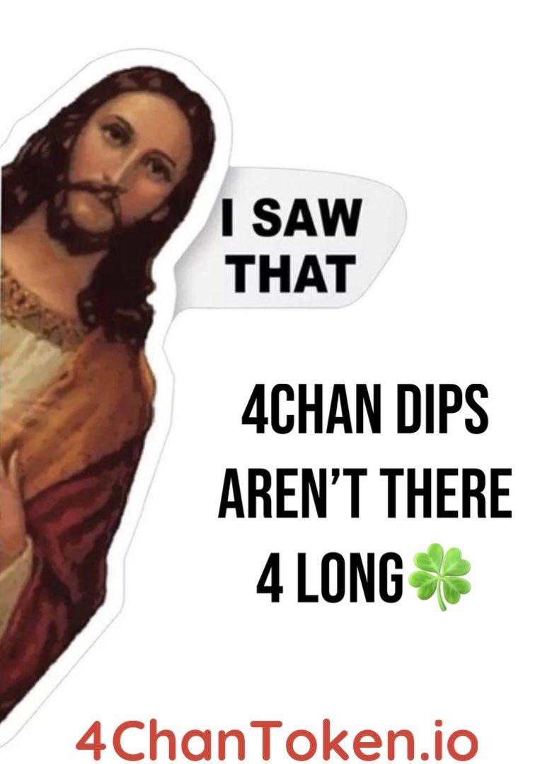 rholloway840's tweet image. From a big sell to back in the 2s in less than 3hrs👀
LETS F’n GO🍀
#4Chan #4chan_token #4ChanArmy