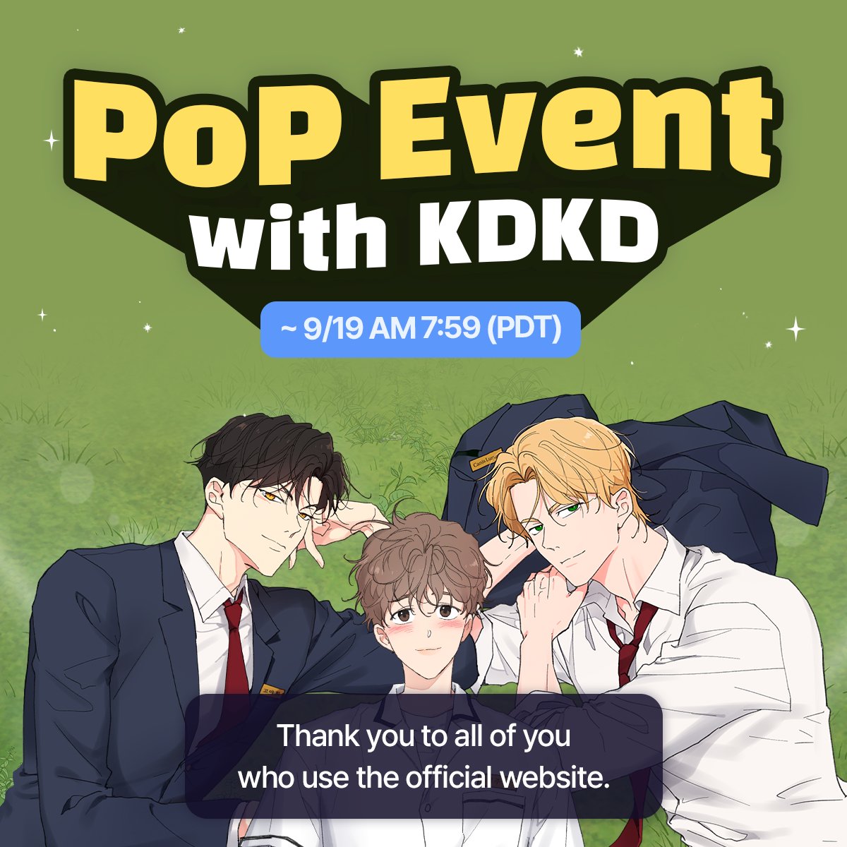 zzustudio's tweet photo. 🎉 Event with KDKD🎉

We will send 1 set of <Yours to Claim> digital merch (3 KEYs) to 10 lucky winners readers who provide proof of purchases 1 or more episode of <Yours to Claim> via Retweet.

Check out the digital merch 👉 https://t.co/AXjqFGdwvD https://t.co/tD95jeDPd8