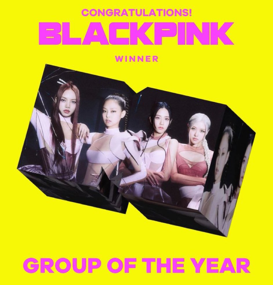 ZEXIONOXIOUS's tweet photo. ขอแสดงความยินดีกับสาวๆ @BLACKPINK ได้รางรัล “ศิลปินกลุ่มแห่งปี” จากงาน @MTV Video Music Awards 2023 #VMAs #VMA 

ทำให้ BLACKPINK สร้างสถิติ
▫️เป็นศิลปินกลุ่มหญิงในรอบ 24 ปีที่ได้รางวัลนี้
▫️เป็นศิลปินกลุ่มหญิ���เคป็อปกลุ่มแรกที่ได้รางวัลนี้
▫️เป็นศิลปินกลุ่มหญิงเอเชียกลุ่มแรกที่ได้รางวัลนี้

BLACKPINK GROUP OF THE YEAR
#BLACKPINKxVMASGroupOfTheYear
