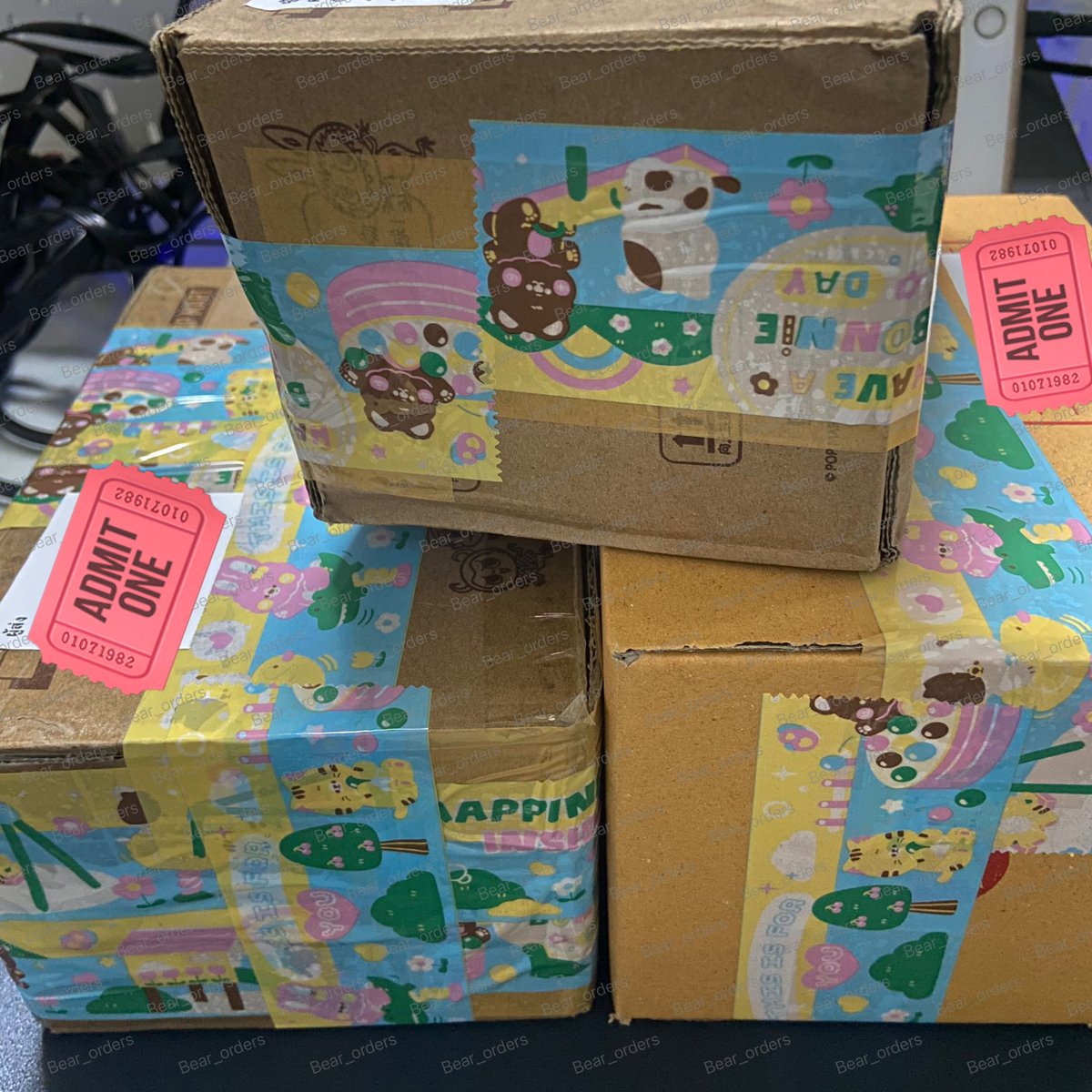 bear_orders's tweet image. 3บ้านเตรียมจัดส่งเรียบร้อยแล้วค่า✨🎪 #แบร์ออแทรคกิ้ง