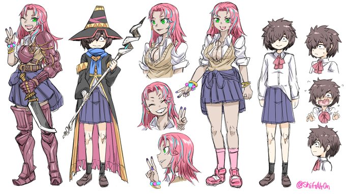 (再掲)異世界ネタ(ギャル)オタクに優しいギャルが流行ってた頃に考えたやつ。 