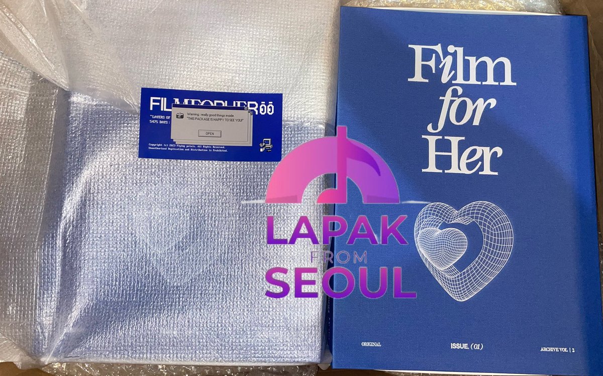 lapakfromseoul's tweet photo. #LFSArrived Jakarta
@flying_petals “layers of time"
Works 2007-2022
Fix price nya 1.250.000
Link pelunasan (3 kg) :
https://t.co/lGlOldauo0
Note :
Buat yg ingin pelunasan manual bisa DM admin ya, soalnya fee shop33 lumayan jg skrg 😅 https://t.co/mSJjCZpISr