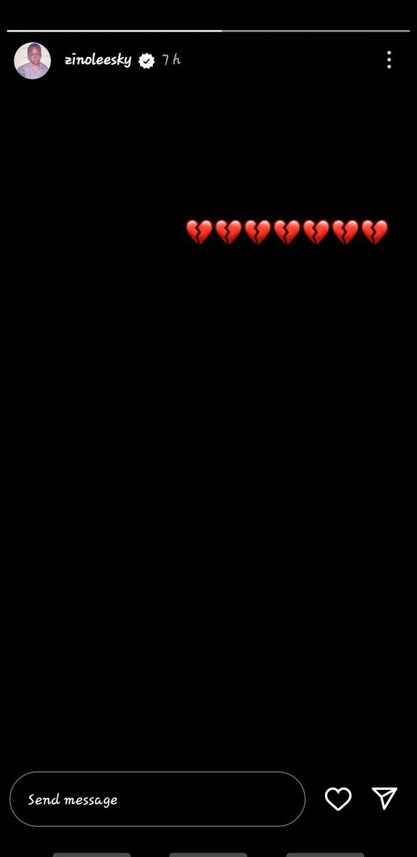 datblessedboy's tweet photo. Zino reacts on Instagram 😪💔🕊

#bellashmurda #nairamarley #Autopsy #zinoleesky #odomodu https://t.co/Jqr7PXTaqH