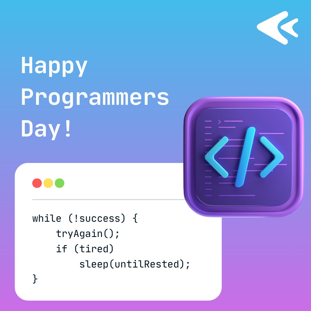 KartacaOfficial's tweet image. Today, let's raise our virtual glasses to the brilliant minds behind the screens – the incredible programmers! 

From crafting elegant code to solving complex problems, you are the unsung heroes who turn ideas into reality. 

#WorldProgrammersDay
