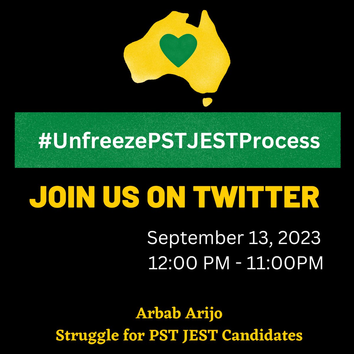 arbabarijo's tweet photo. Join our struggle🔥
@AqsaLeelaJamali 
@Anumtalpur @MarviSoomro_
@myaseenrind @AbroZahida
#UnfreezePSTJESTProcess https://t.co/ePfVjqIBu2