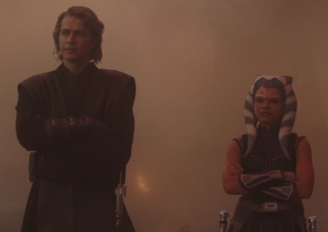 laura_geek28's tweet photo. No estoy llorando, todo el fandom de Star Wars está llorando.

#Ahsoka 
#Anakin 
#StarWars 
#AnakinSkywalker https://t.co/mInNpVFWXO