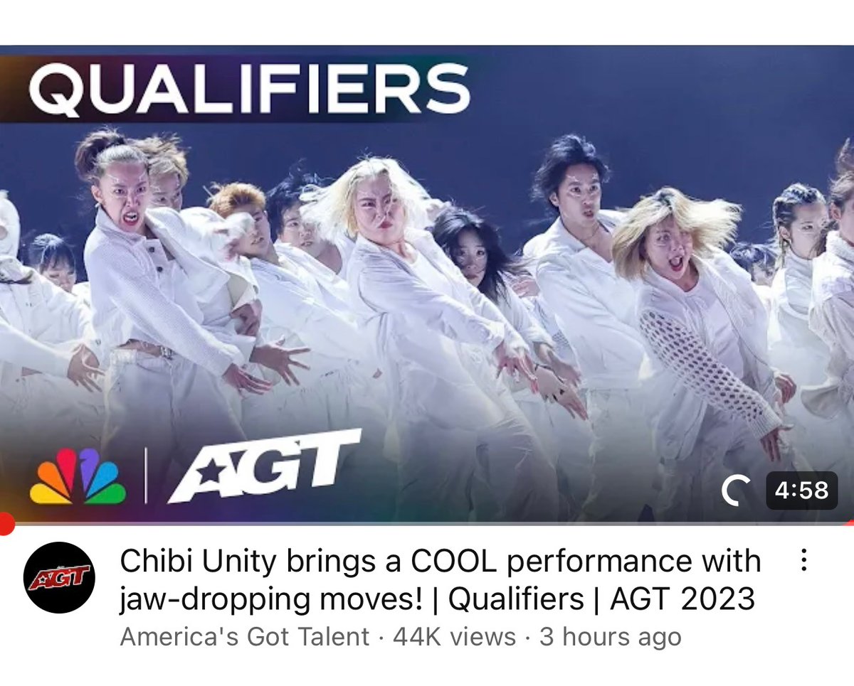 chibi_unity's tweet image. youtu.be/KaWdmWoZbKY?si…
@AGT @AGTAuditions #chibiunity #agt #YouTube