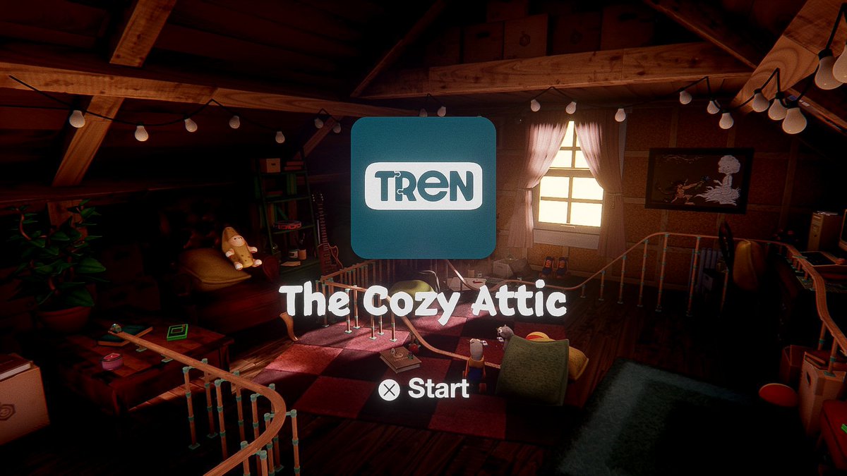 heyeetsdaryl's tweet image. Are you ready to get warm and snuggly? 😌 Because Tren: The Cozy Attic is now playable in dreams. 😄 A community tren expansion with 5 new tracks. #tren #MadeinDreams

indreams.me/dream/mhpAsUWb…