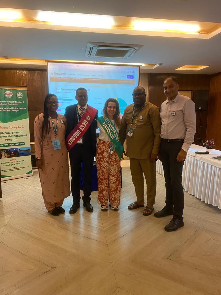 puregoldintl's tweet image. Thanks to Prof. Martins Emeje, DG NNMDA and India High Commission in Nigeria for the training privilege, packaging me for Policy Making in Public Health.
#NNMDA 
#ITECNetwork
 #MEAIndia 
#Iphmdp_PGI
#MoHFW_India
#IPHMDP 
#IndiaHighCommissionAbuja
#NigeriaHighCommissionNewDelhi