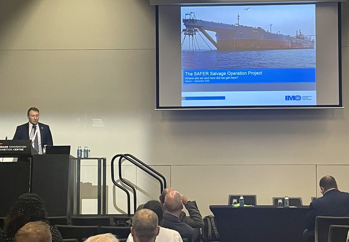 Spillcon2023's tweet photo. Case studies.

Session chair:
Jim Huggett

Presenters:
Will Griffiths - IMO
Andrew Le Masurier - ITOPF
Aaron Montgomery - OSRL

#Spillcon #Spillcon2023 https://t.co/j8ie7BQ1Zx