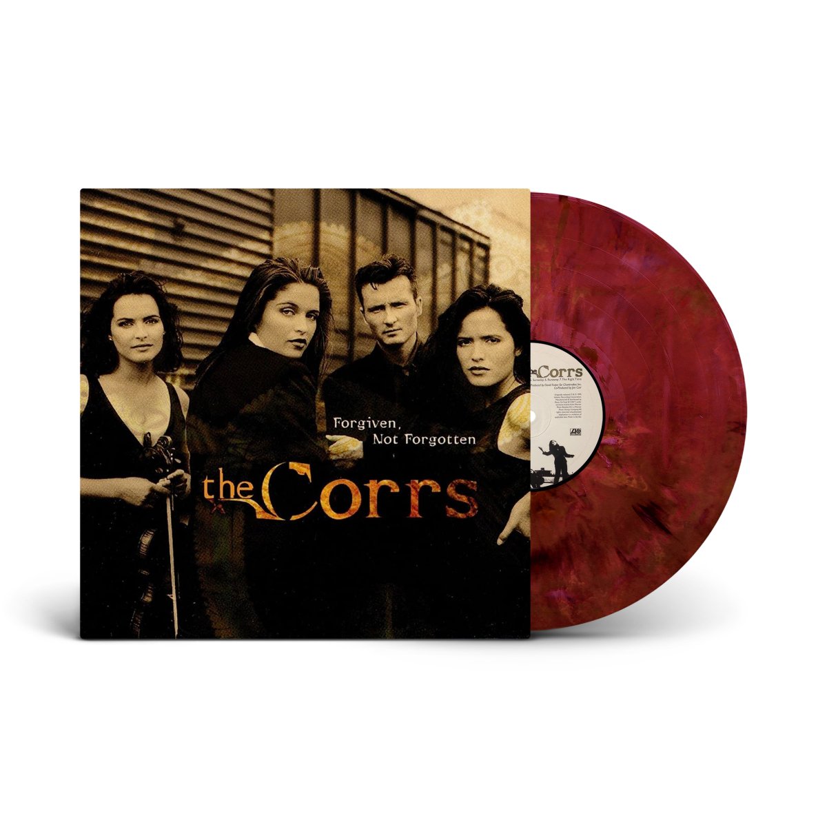 We're so excited to announce that we'll be releasing 'Forgiven, Not Forgotten' for the first time ever on recycled coloured vinyl for @AlbumDayUK ! Each vinyl will be unique with its own colour combination. Out 14th October, pre-order now TheCorrs.lnk.to/FNF #NationalAlbumDay