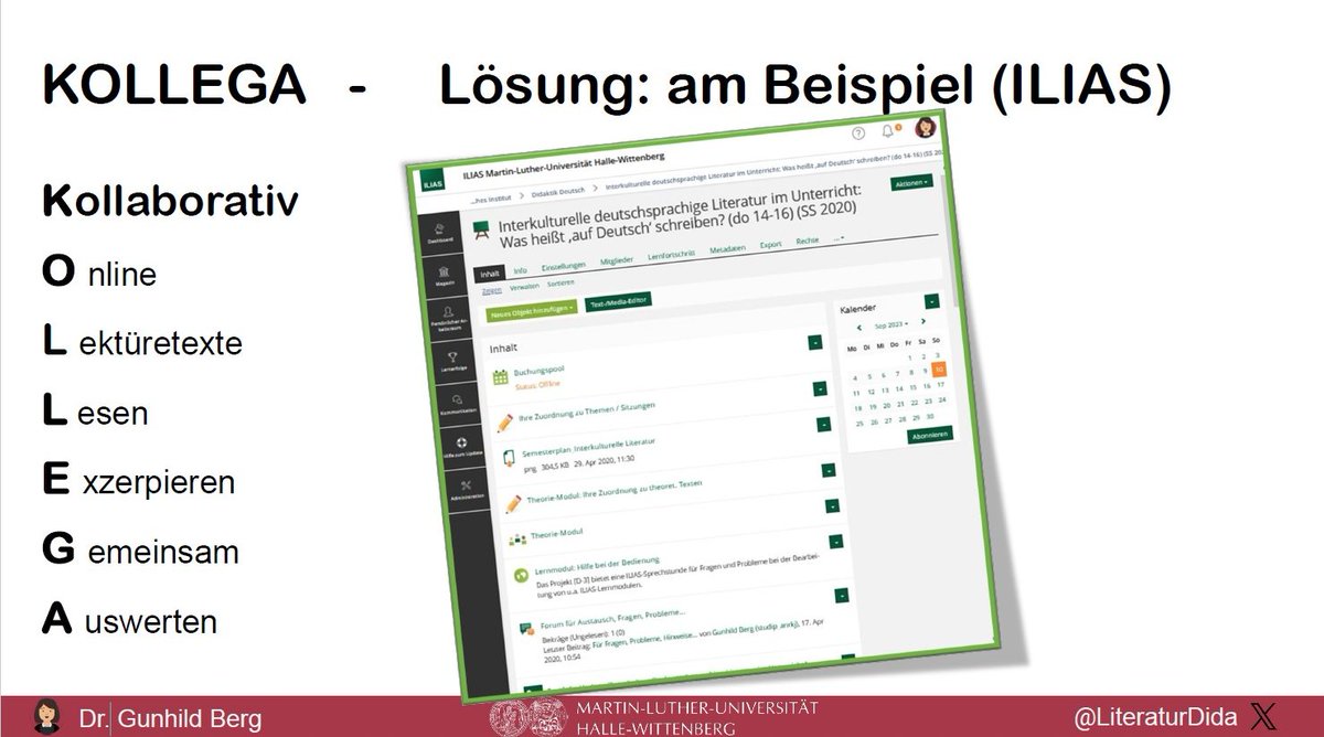 TURN IT ON!
Heute startet die #turnconference an der TH Köln u. ich freue mich auf viele (präsente) Gesichter! 
Mein #TURN23: Ich stelle am Do. das didaktische Konzept KOLLEGA vor:
'Kollaborativ Online Lektüretexte Lesen, Exzerpieren & Gemeinsam Auswerten'
turn-conference.org/paper/kollega/