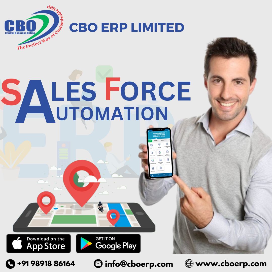 CBO ERP LIMITED's SFA Module - Elevate your sales game.
Contact for demo:
+91 9891886164
cboerp.com

#pharma #cboerp #erp #erpsoftware #erpsolutions #mrreportingsoftware #SalesforceAI  #BusinessGrowth