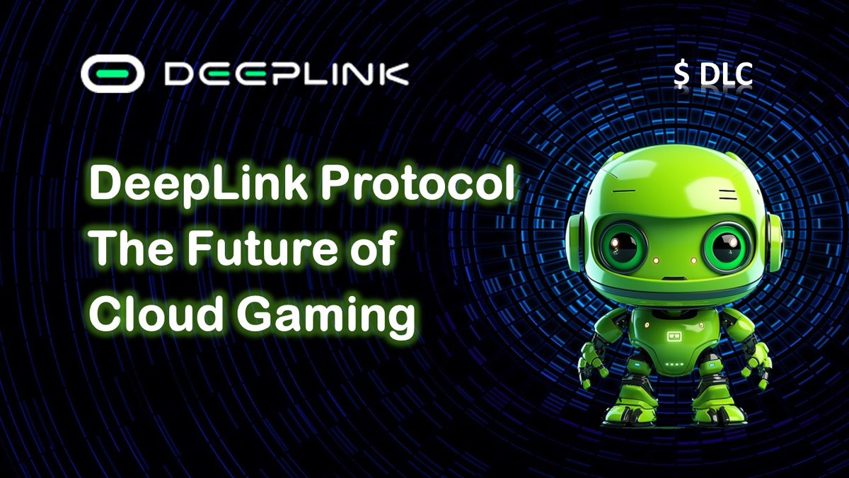 DeepLinkGlobal's tweet image. 🎮The future of #cloudgaming is brighter than ever with #DeepLinkProtocol.
🚀Expect ultra-low latency, decentralized protocols, and a more immersive gaming world.
START HERE👉t.me/deeplinkglobal
#FutureOfGaming #GamingRevolution