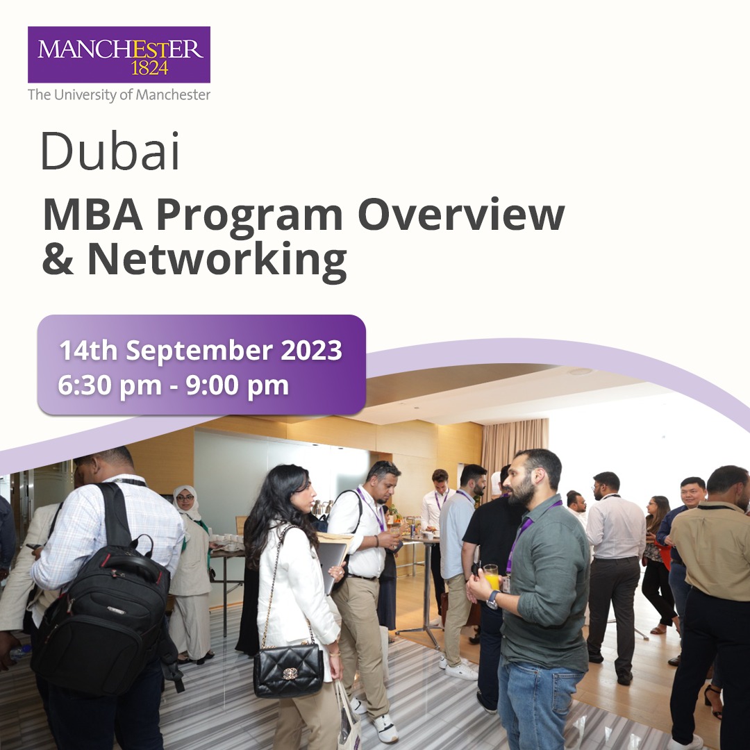 The University of Manchester - Dubai tweet media