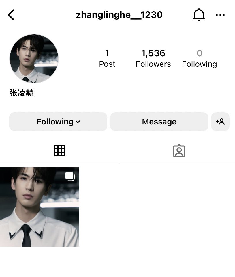 linghearchive's tweet photo. 📍 Zhang Linghe's Official IG Account 

#张凌赫 #ZHANGLINGHE https://t.co/uAOOrBYkQK