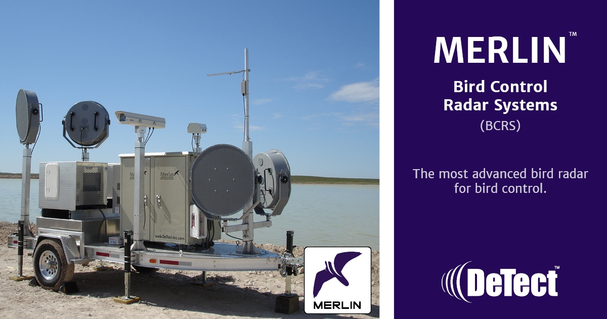 DeTect__Inc's tweet image. DeTect Inc’s cutting-edge radar system for bird &amp;amp; wildlife control.

* Awarded Responsible Canadian Energy Award
* 97.5% effective in deterring birds at oil ponds
* Reliable, upgradable, 24/7 support
* Tested worldwide, 250+ radars deployed

tinyurl.com/muk8ytaj

#birdcontrol