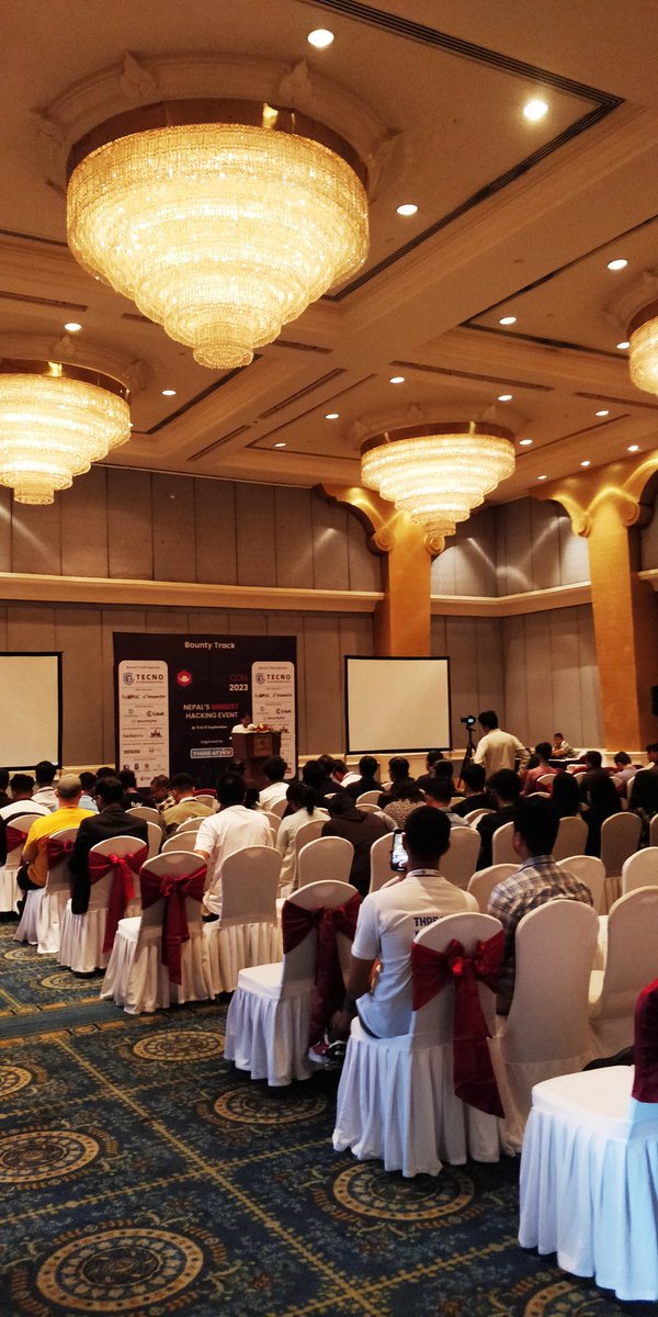It's about to start. Nepal's biggest and first cyber security conference. #THREATCON_2023 <a href="/THREAT_CON/">THREAT CON</a>