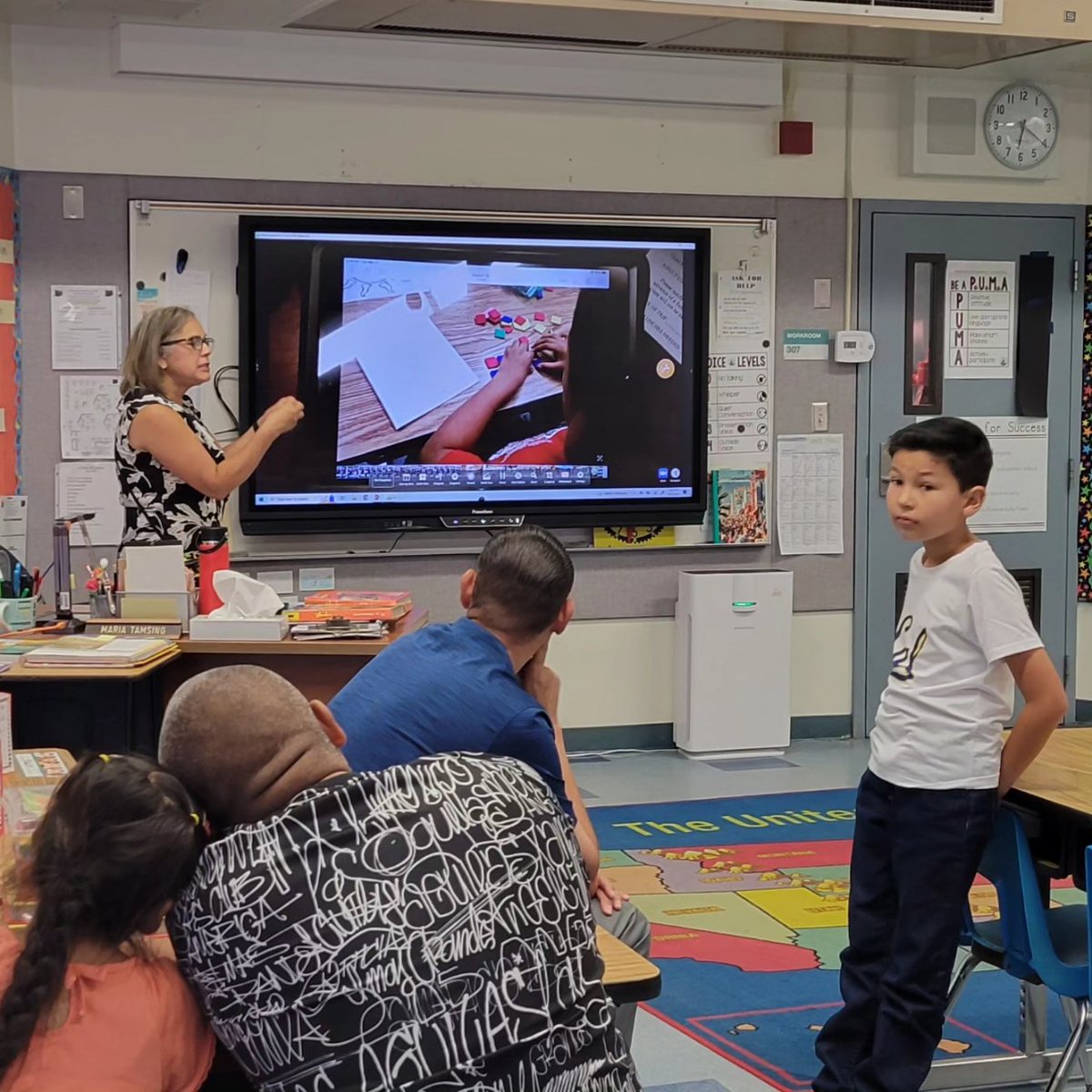 A successful Back to School Night at the Home of the Pumas! <a href="/OxnardSD/">OxnardSD</a>