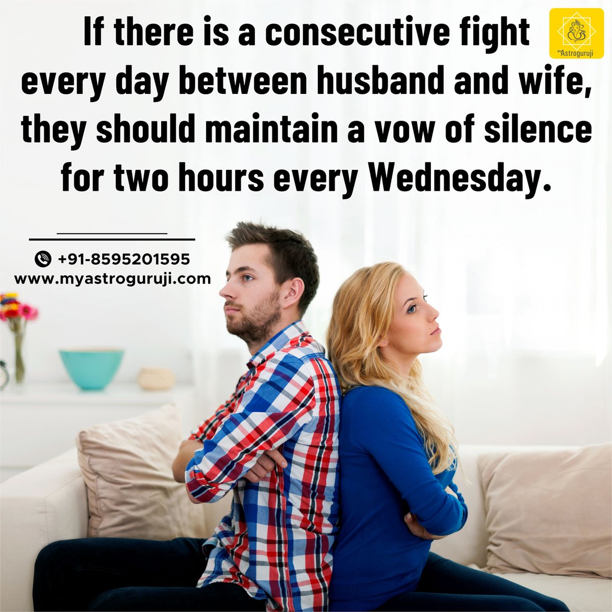 MyAstroguruji's tweet image. Implementing a vow of silence for two hours every Wednesday amidst consecutive daily fights can be a transformative strategy. 
👉myastroguruji.com/talk-to-astrol…
#myastroguruji #astrologicalremedy #astrology #astrologer #TipsForHappyMarriage #astrologytips #astrologicalremedies