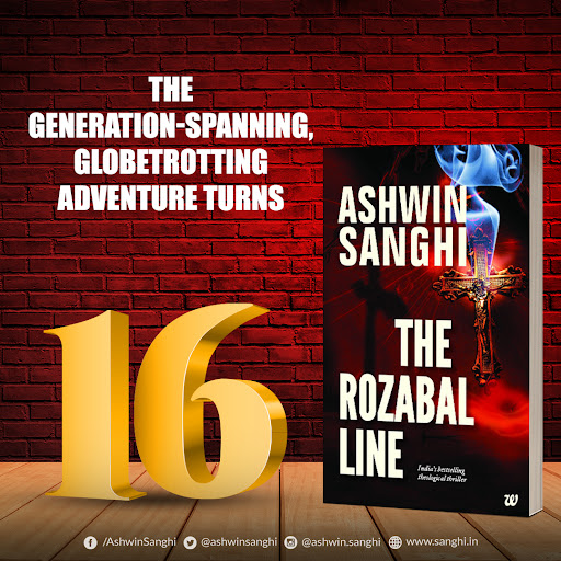 ashwinsanghi's tweet photo. On the occasion of 16th anniversary of #TheRozabalLine, maybe it's time to revisit? Order now! #BharatSeries https://t.co/QIvRwIcJ2I