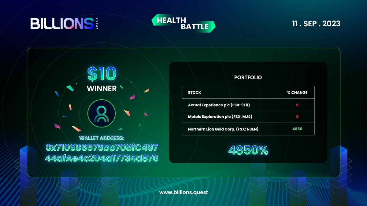 Billions Quest | Free to Play Web3 Fantasy Game tweet media