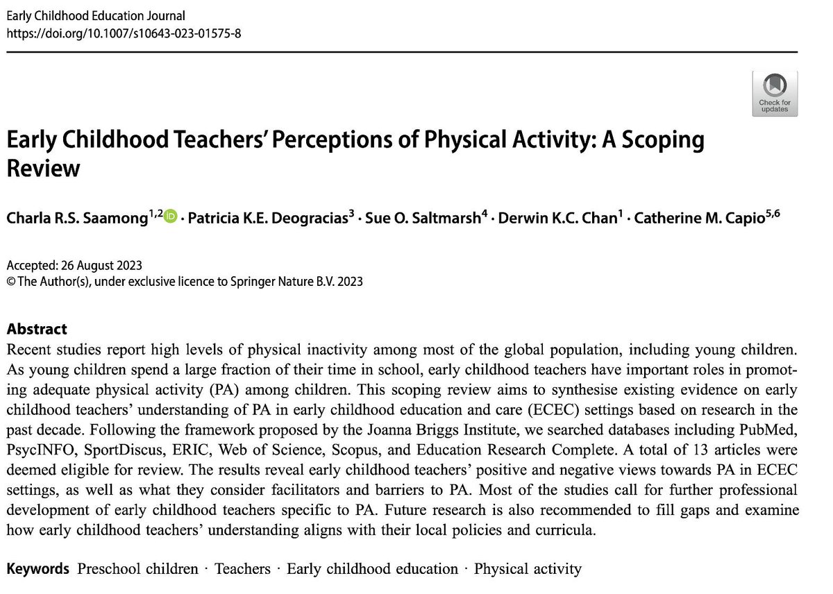 Early Childhood Education Department (ECE), EdUHK tweet media