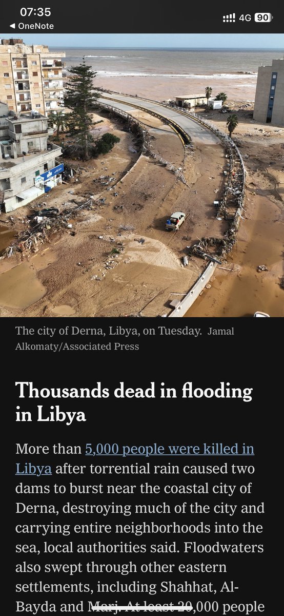Shocking. Sterkte Libië, getroffenen, familie &amp; dierbaren ♥️