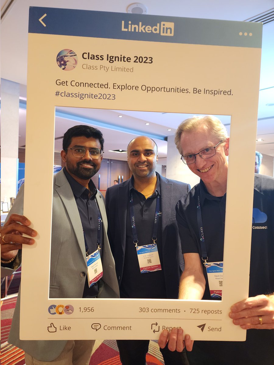 KevinCooper76's tweet photo. A great Day 1 for the Kloud Connect team
#ClassIgnite2023 https://t.co/yRhBggSetZ