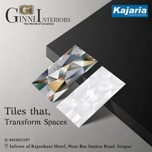 GinniInteriors's tweet image. Tiles that Transform Spaces
SHOP NOW
Ginni Interiors-Bindal Brothers
@followers
Call Now
Contact Us:-9453023197
#GinniInteriors #Kajariatiles #kitchenapplication #Hardwarefitting #SanitaryBathware #Sitapur #bestdecor #homedecoration #longlasting #LakhimpurKheri #laharpur #chimney