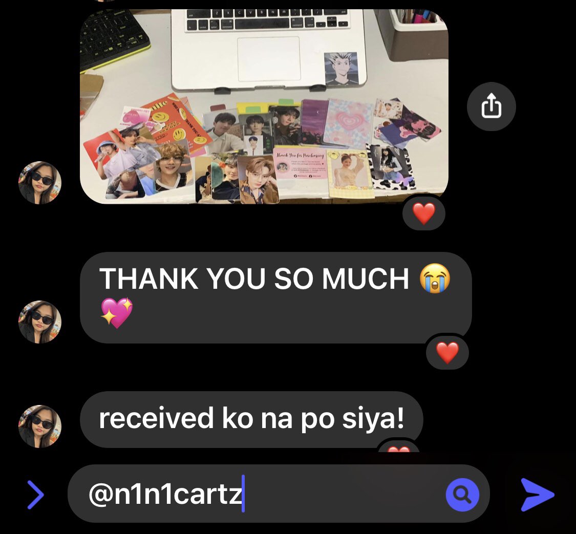n1n1cartz's tweet photo. 🧾 #_ninifeedbacks
Thank you po for trusting 🥹❤️ https://t.co/VwZ59THKG5