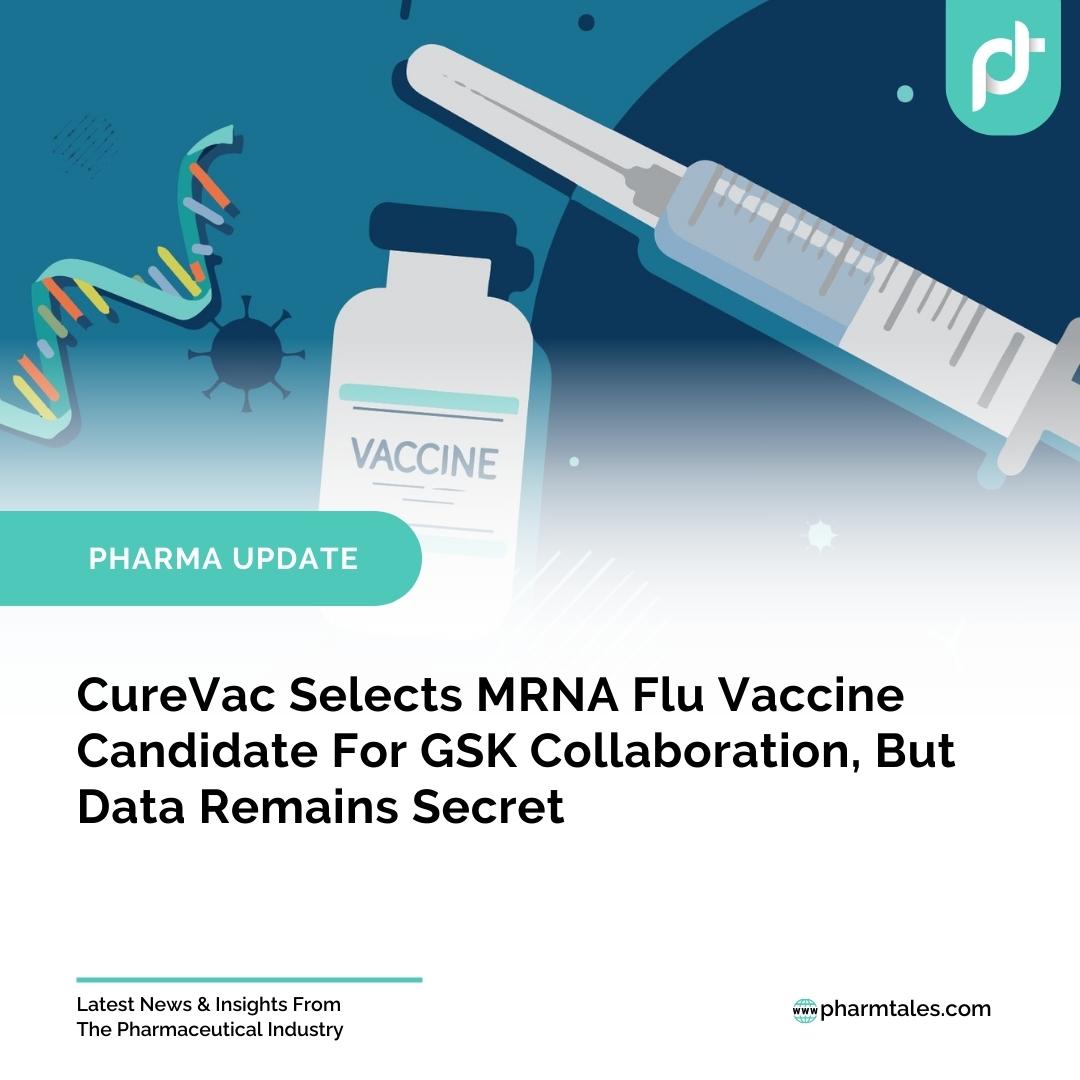 CureVac Selects MRNA Flu Vaccine Candidate For GSK Collaboration, But Data Remains Secret

Read More: pharmtales.com/curevac-picks-…

#pharmanews #pharmaupdates #Pharmtales #CureVac #GSK #mRNA #influenzavaccine #mRNAVaccine