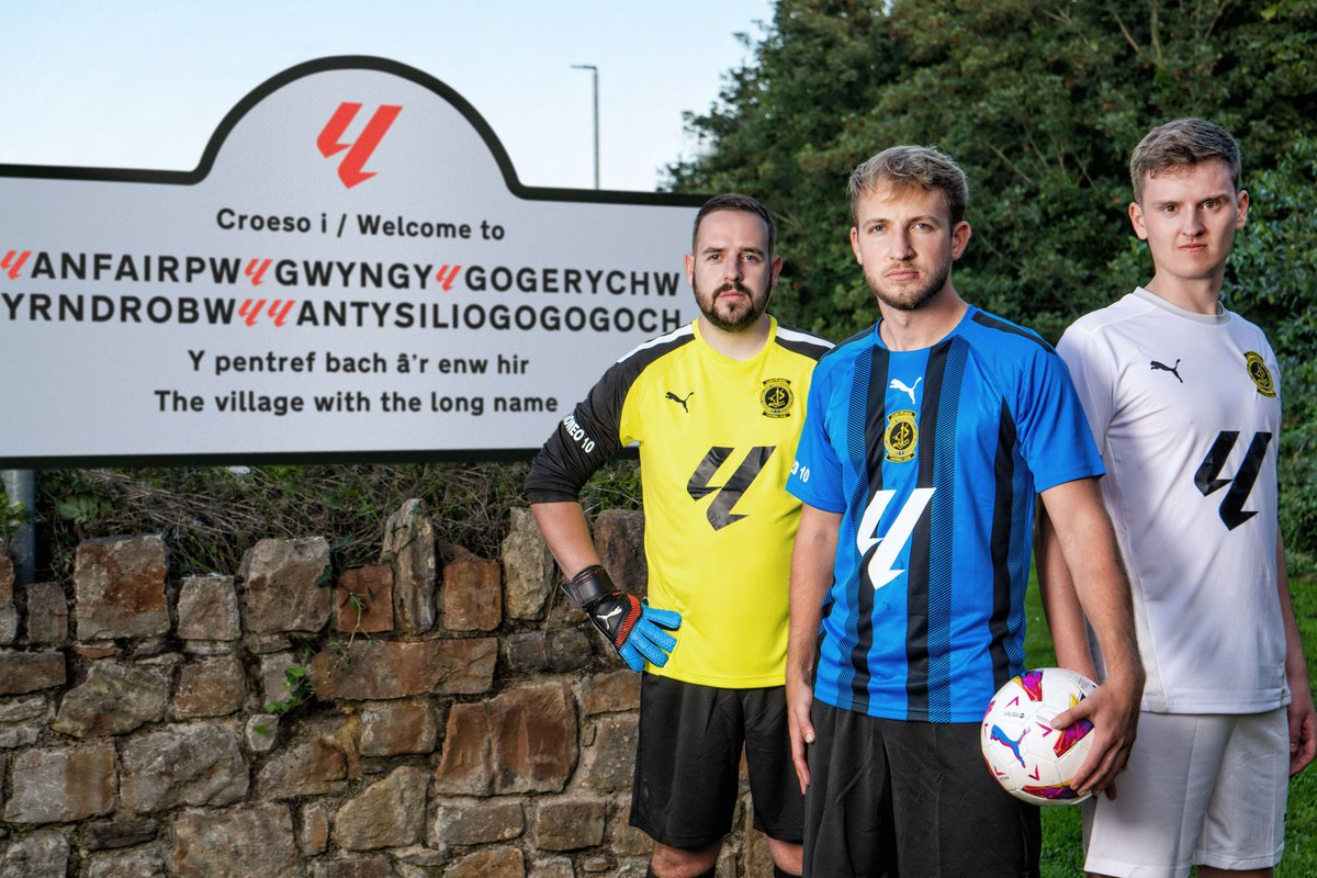 LaLigaEN's tweet photo. LALIGA ✖️ Clwb Pêl Droed Llanfairpwllgwyngyllgogerychwyrndrobwllllantysiliogogogoch Football Club

@cpdllanfairpwll | #ThePowerOfOurFútbol  | #ComeOnPwll https://t.co/w2koohBlZQ