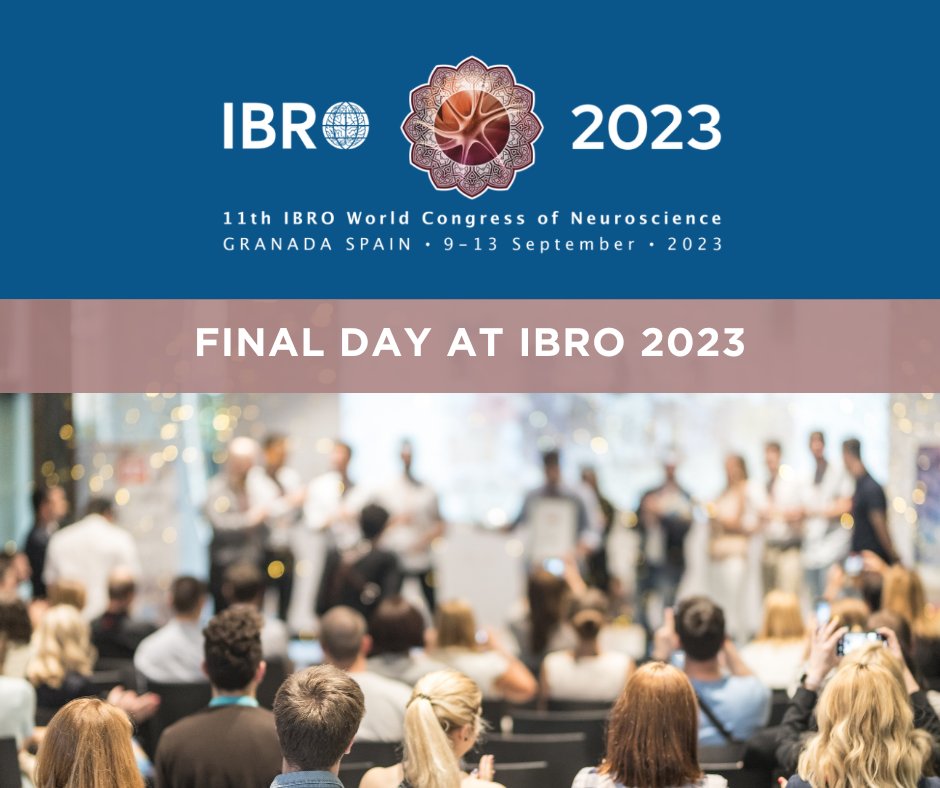 IBROorg's tweet photo. 😊 We have a busy final day at #IBRO2023, with lots of exciting scientific content including plenary sessions, parallel symposia, special events, closing plenary lectures, &amp; the official closing ceremony. Stay tuned &amp; see you there!
@SENC_ @TheBaleLab @JuanLerma1 https://t.co/JvslsTGTRs
