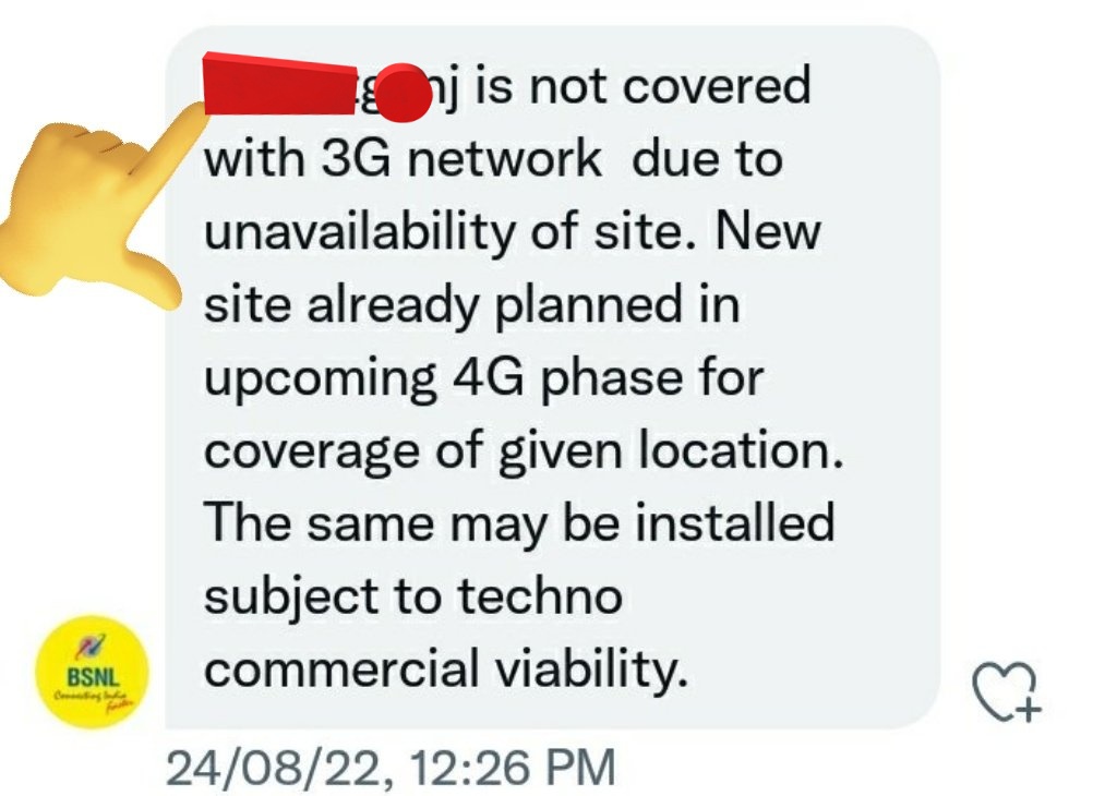 GermanIsBack's tweet photo. @DoT_India @bsnl_care @BSNLCorporate Apart from mere formality, #BSNL could not do anything, there is no network in villages, even in major cities #BSNL_has_2G_NETWORK!🔴
👉And #BSNL is engaged in selling and promoting #4G_SIM. 😡
👉Worst Network BSNL🔴
#Bhool_Se_Na_Lena https://t.co/SsBslQvQ5s