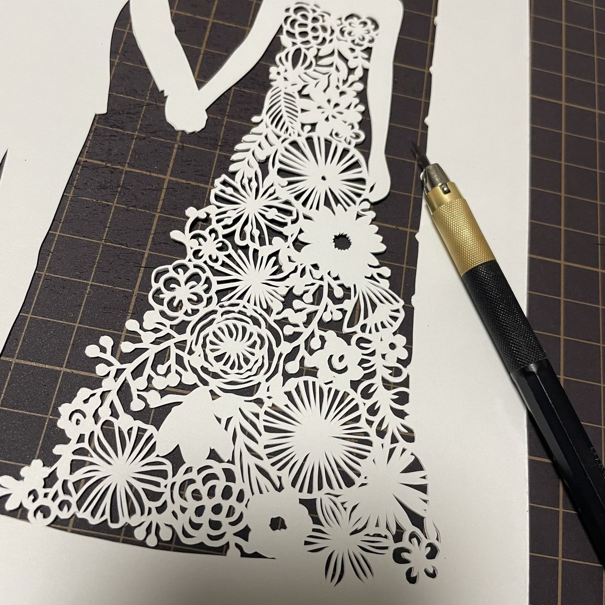 ほぼ完成👏✨
絵は描けないから本から貰ったイラストだけど。笑