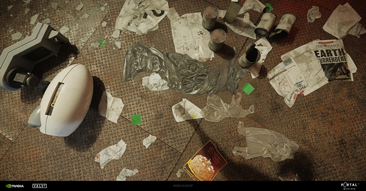 80Level's tweet photo. Senior Material Artist at @nvidia Derk Elshof has shared a collection of 3D materials made for Portal with RTX using Maya, Marvelous Designer, and Substance 3D.
See more: https://t.co/HgcCJdD6La
#nvidia #portalwithrtx #rtxon #maya3d #substancepainter #substancedesigner #3dart https://t.co/BwwYGnIZVV