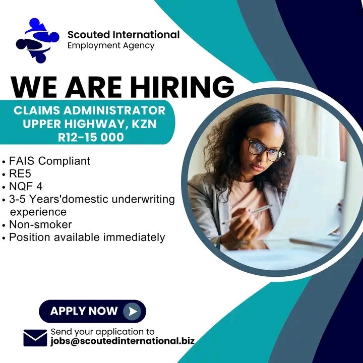 Have a look at all of our current vacancies posted below, and get in touch with us to apply! 

#latestjobs #KZNjobs #DurbanJobs #durbanrecruitment #recruitment #jobs911 #jobalert #jobadvert #vacancies