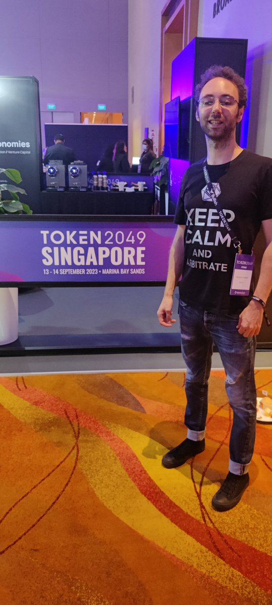 If you are in <a href="/token2049/">TOKEN2049</a> and are making a dapp which requires dispute resolution, subjective oracles, content curation, moderation or escrow systems, ping me here or say "hi" in person.