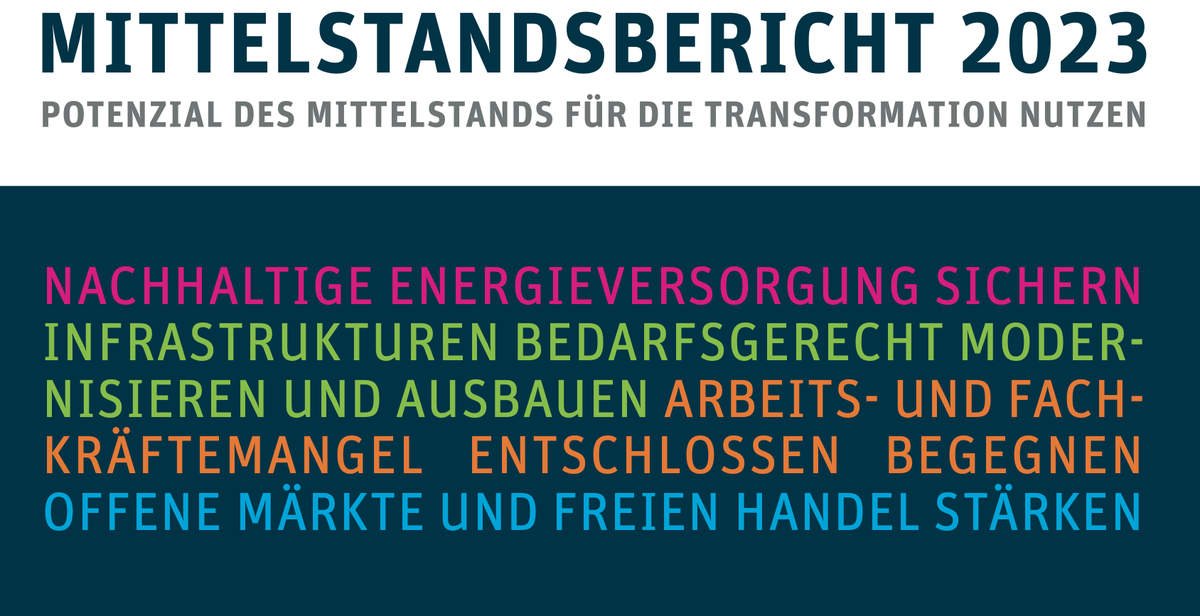 In dem soeben publizierten #Mittelstandsbericht sind alle Herausforderungen für das #Backbone der deutschen #Wirtschaft beschrieben. Es fehlt am #Umsetzungswillen der politischen Klasse und dem fehlenden Blick für das Ganze. Zuviel #Partikularinteressen.
arbeitsgemeinschaft-mittelstand.de/content/Berich…