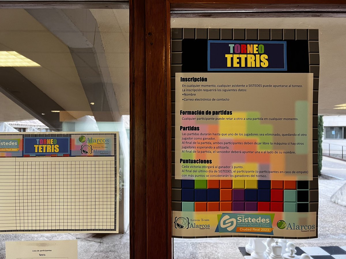 JornadaSistedes's tweet image. ¡Buenos días 🌞 ! No todo ha sido ponencias en #SISTEDES2023 ayer en el evento social ha sido una instancia para compartir y divertirse. Durante las jornadas tendremos torneos en las máquinas de arcade 🕹️👾 ¡inscribete y pasa un increíble momento!