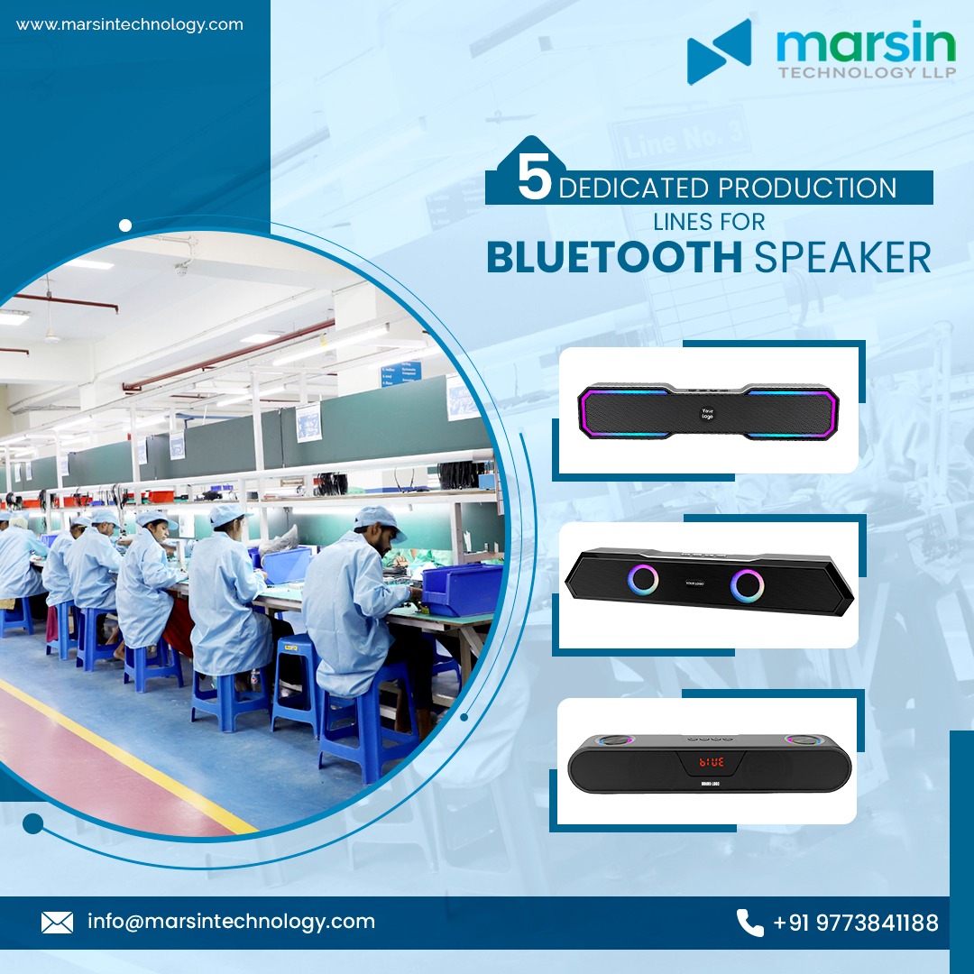 Beats in Motion! Our 5 dedicated production lines are a symphony of precision and innovation, crafting Bluetooth speakers for 10+ iconic brands. Quality that speaks for itself! Connect with Marsin today!
#BluetoothSpeaker #Innovation #SoundCrafted #MarsinTechnology #OwnYourBrand