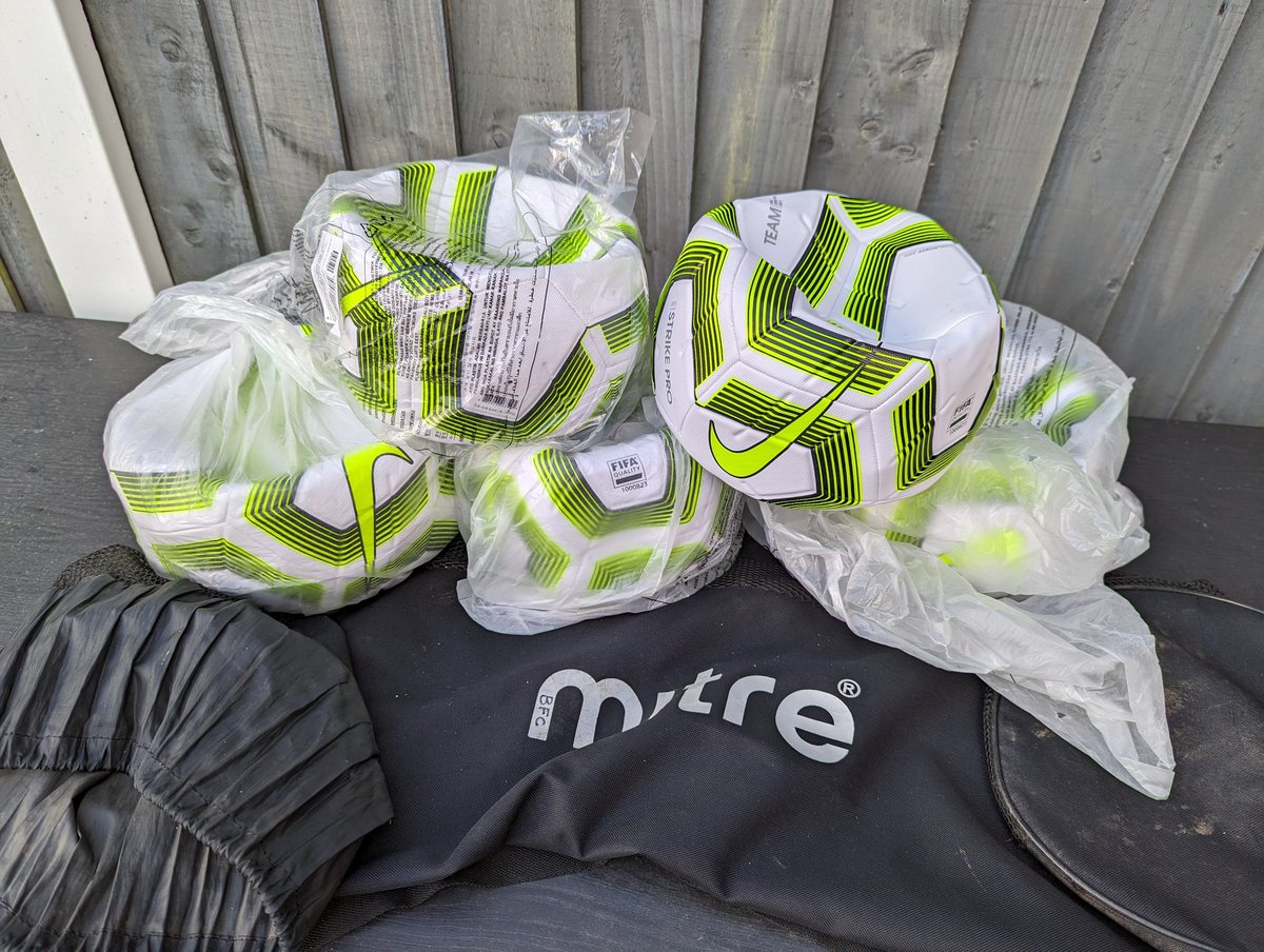 New set of matchballs? Still spaces left on this last card.

Funds for Sheffield Children's Hospital Charity