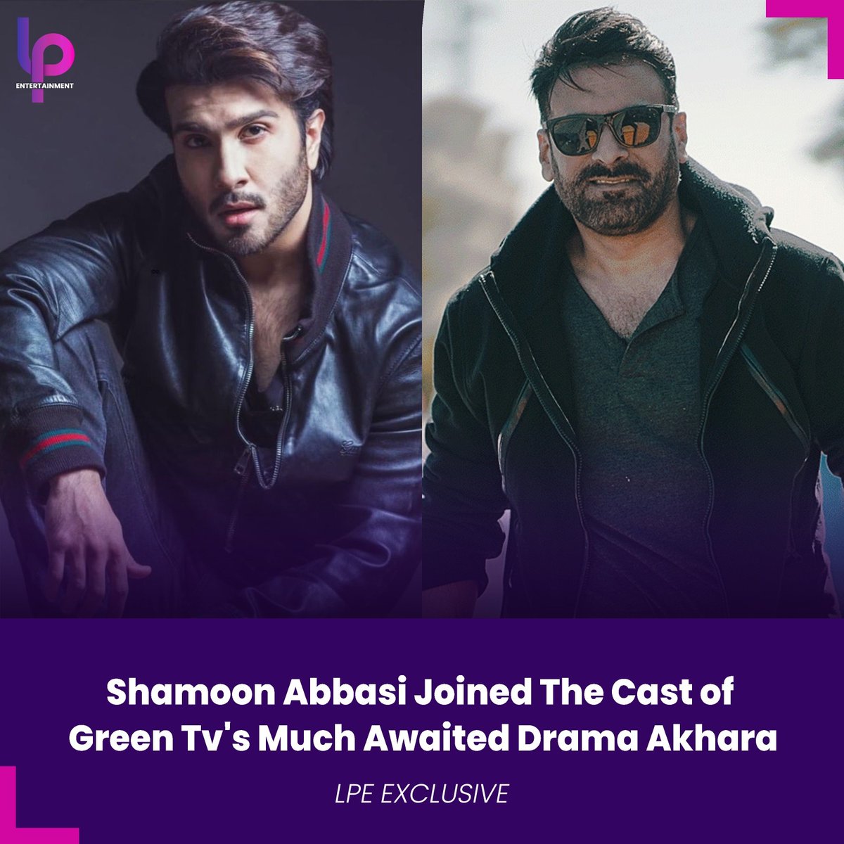 #Exclusive
Shamoon Abbasi joined Green Entertainment's upcoming drama serial Akhara. 
Other lead cast includes Feroze Khan, Hina Afridi, and Sonya Hussyn. 

#ShamoonAbbasi #FerozeKhan #HinaAfridi #LPEntertainment #PakistaniDramas #GreenEntertainment