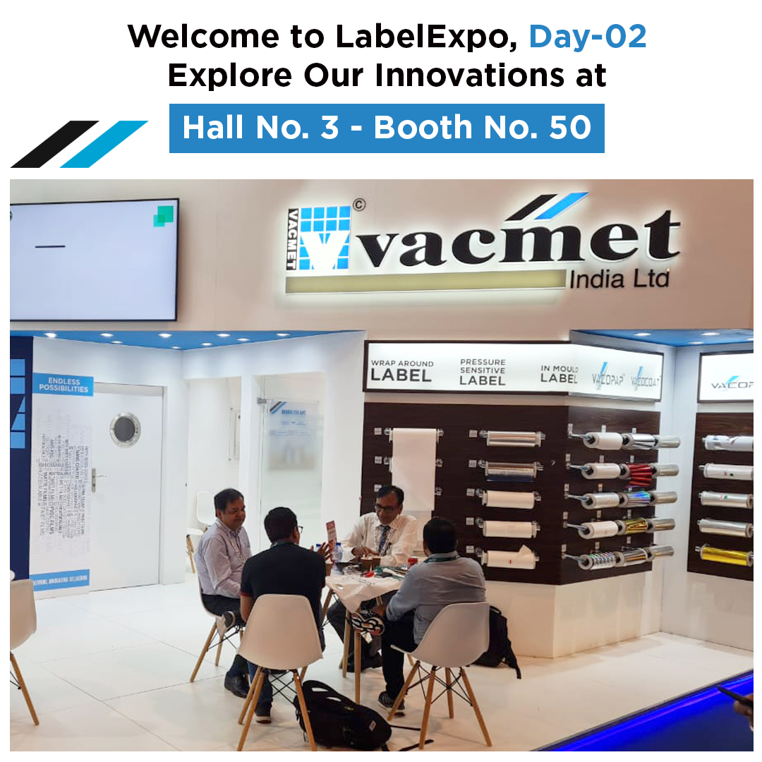 VacmetIndia's tweet photo. On Day 2 of Labelexpo, we're excited to welcome visitors to our booth at Hall No. 3, Stall No. 50. Let's connect to address all your sustainable packaging requirements. See you there!
#LabelExpo #Innovations #LabelFilms #VacmetIndia #SustainablePackaging https://t.co/A1FNktV0MD