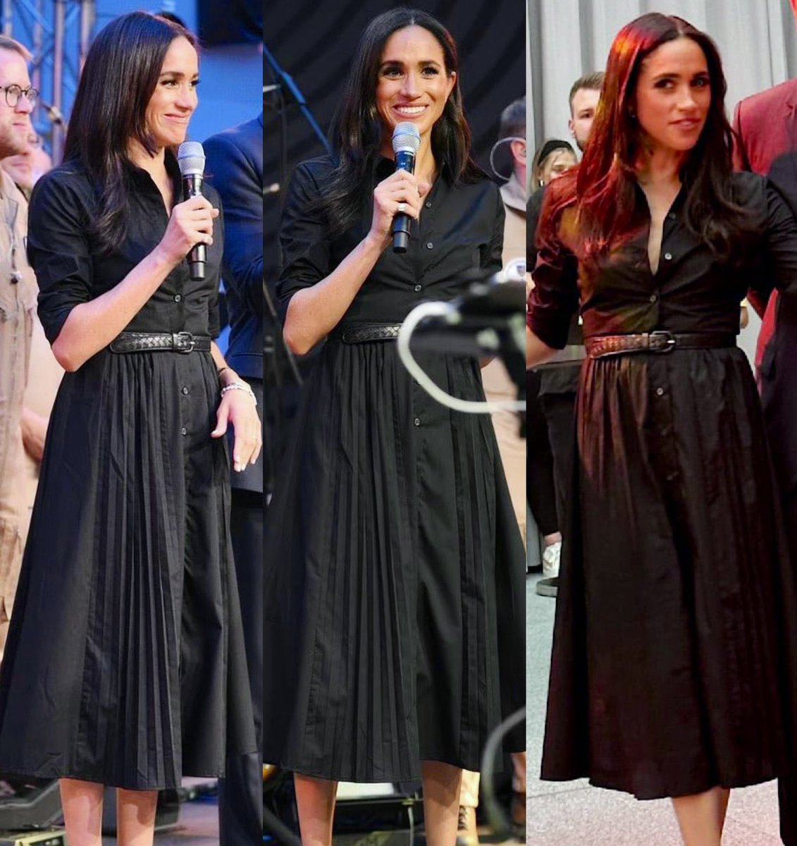 Meghan Markle told a room of disabled veterans she had to do her own hair and makeup. 

So brave, so honest, so raw. Those veterans could take a leaf or two out of Meghan’s book. They obviously need it!