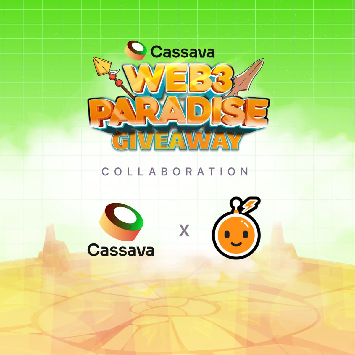 Bubbleai_xyz's tweet photo. 🌟 Exciting Collaboration Alert! 🌟

BubbleAI is thrilled to join forces with @CassavaNetwork Web3 Paradise for an incredible partnership and a chance to win big! 🎉🔥

🎁Reward: 100 Cassava Avatar WLs & 5000 $BBA
Finish the tasks to join👉https://t.co/Km7d3QbCoB

#CassavaWeb3Paradise #giveaway #airdrop #Web3