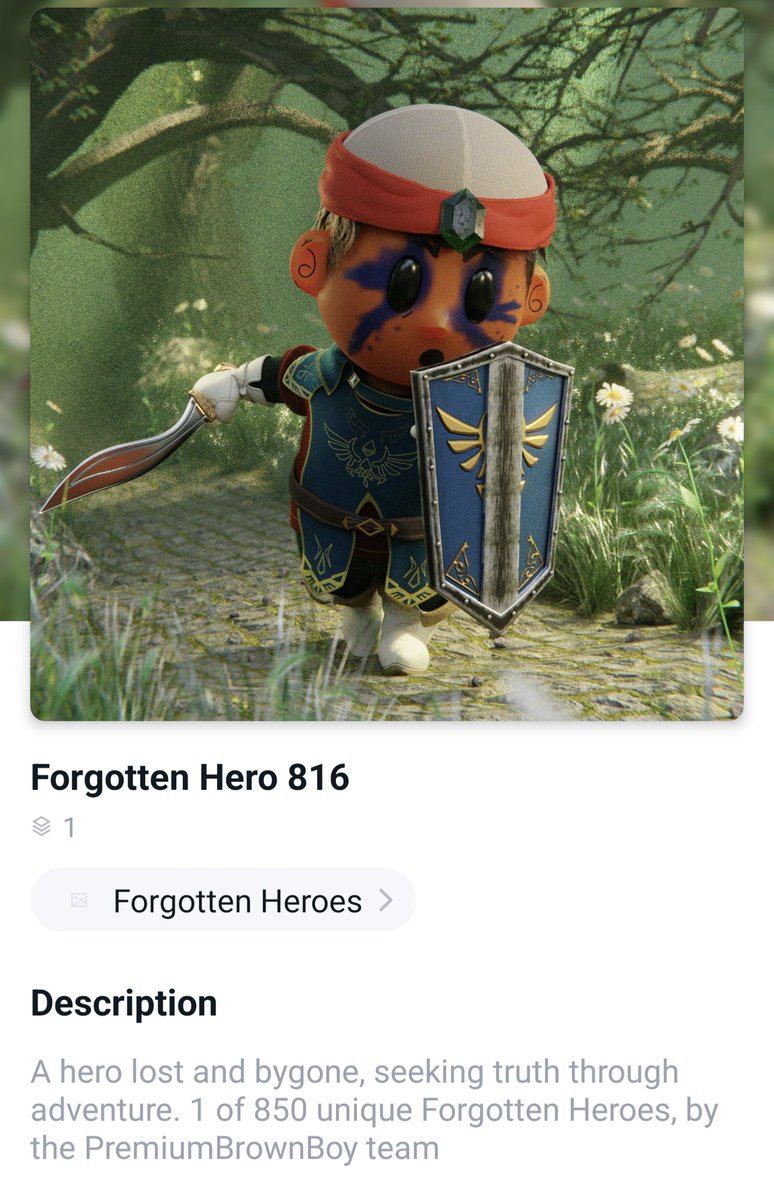 Look at what I just picked up 😍🤩🤑

Just in time for the Hero Pack airdrop!

loopexchange.art/exchange/buy/E…